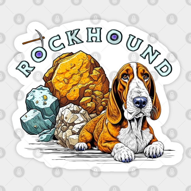 Rockhound Pun Sticker by HolidayBug